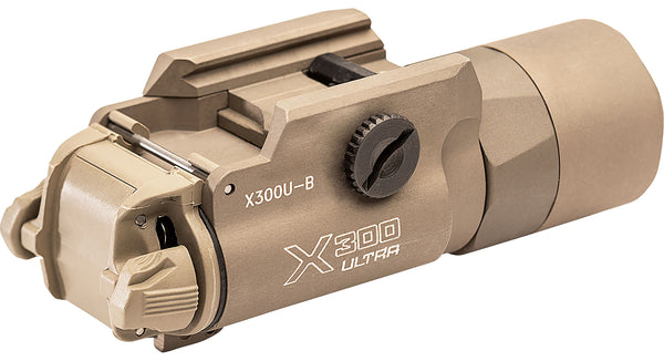 SureFire X300UBTN 1,000 Lumen Ultra Tan Weapon Light TIR Lens White LED