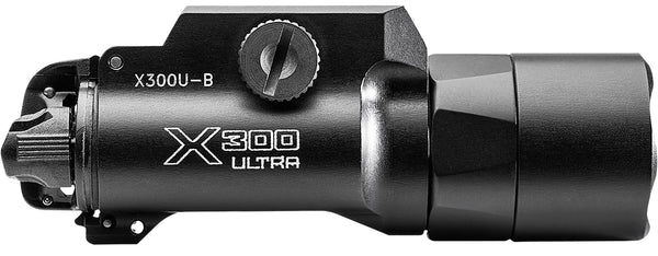 SureFire X300U-B Black 1,000 Lumen Ultra Weapon Light White LED TIR Lens