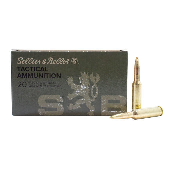 Sellier & Bellot 6.5 Creedmoor FMJBT 140gr Target Ammunition