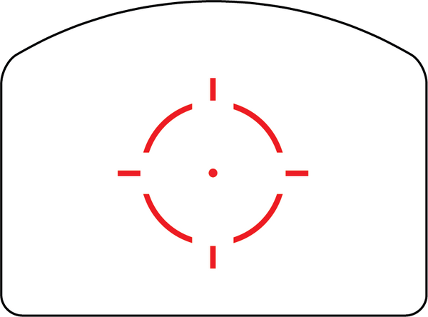 Trijicon RMR HD 1 MOA Red Dot with 55 MOA Circle Reticle