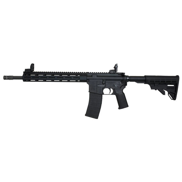 Tippmann Arms A101032 M4 Elite MSR 22 LR 25+1 16" Black Parkerized Threaded Barrel, Matte Black Aluminum Receiver w/Picatinny Rail, M-LOK Handguard, Black Adj CAR15 Polymer Stock, Black Gen2 Grip, Rig