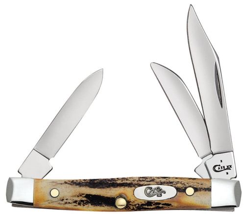 Case Knives Small Stockman Genuine Stag Handle Folding Knife