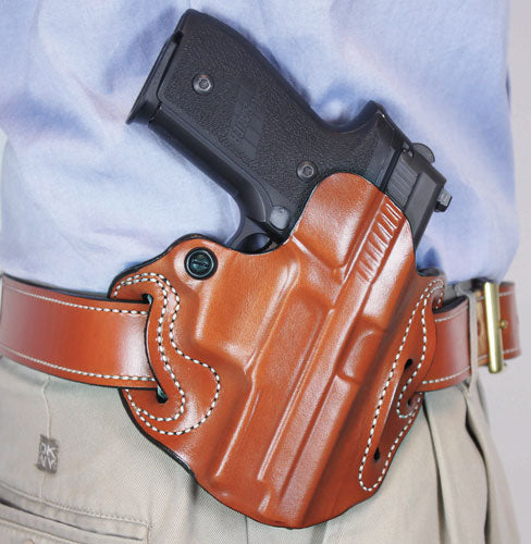 DeSantis Speed Scabbard Outside Waistband Holster FN 509 Tan RH