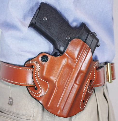 DeSantis Speed Scabbard Outside Waistband Holster S&W Shield 9/40 Tan RH