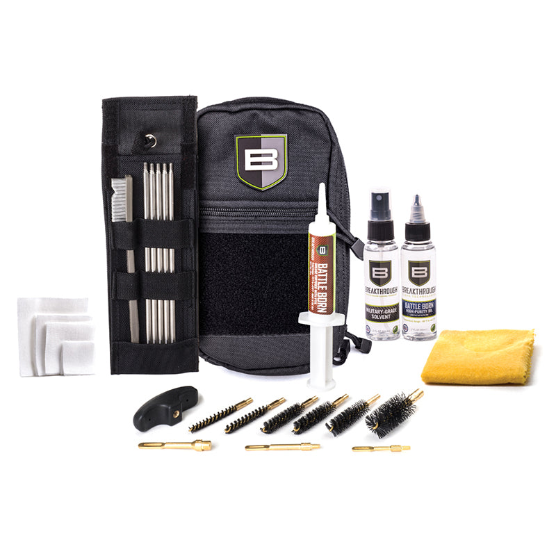 Break Through Clean Technology Stainless Rod Universal Cleaning Kit 22cal/12ga