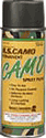 Hunter's Specialties Flat Black Camouflage Spray Paint 12 oz Can