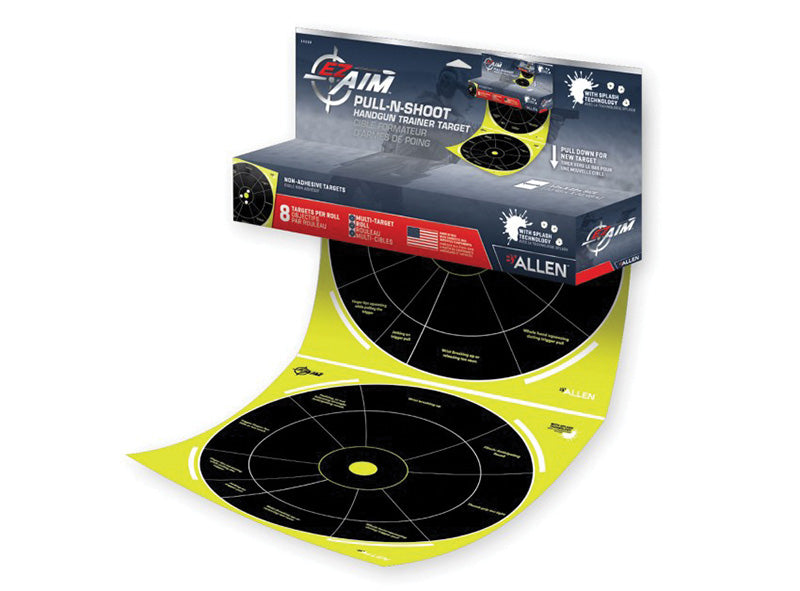 Allen EZ Aim Pull-N-Shoot Splash Training Target 12x12 8-Pack