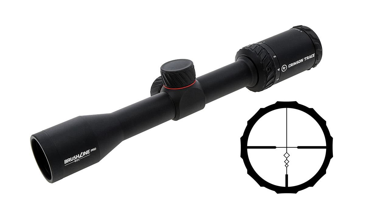 2-7x32 Brushline Pro 1" BDC Rifle Scope