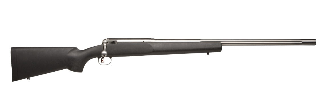 Savage Arms 33068 110 LRPV Full Size 6.5 PRC 1rd 26" Stainless Single Shot Barrel, Stainless Steel Receiver, Black HS Precision Synthetic Stock