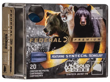 Federal Premium Personal Defense Punch Solid Core Synthetic Flat Nose 240 Grain .45 ACP/Auto 1000 fps 604544658156