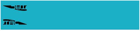TAC VANES Arrow Shaft Wrap 4.675" Turquoise Pack of 13