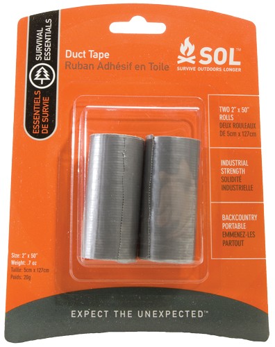 ARB SOL Industrial Strength Duct Tape 2x50 Inch Rolls 2-Pack