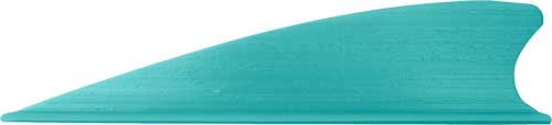 TAC VANES Matrix 2.25" Turquoise Shield Cut Vanes 36-Pack