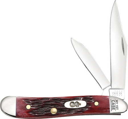 Case Knives Old Red Peanut Peach Seed Jig Pocket Knife