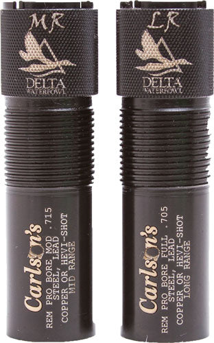 Carlson's 12GA Waterfowl 2-Pack Choke Tubes Mid and Long Range for Rem Pro