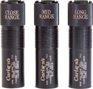 Carlson's 12GA Waterfowl 3-Pack Choke Tubes All Ranges for Remington Pro Bore