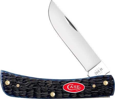 Case Knives Rogers Jig Navy Blue Bone Sod Buster Jr Knife