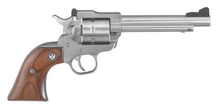SINGLE SEVEN 327FED 5-1/2" SS 8160 7 SHOT/ADJ SGTS/WOOD GRIP
