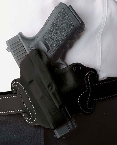 DeSantis Mini Slide Holster OWB LH Black Leather Fits Sig P365
