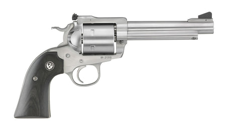 SPR BLKHWK BISLEY 44M 5-1/2 SS 0877 STAINLESS/BLACK LAM GRIPS