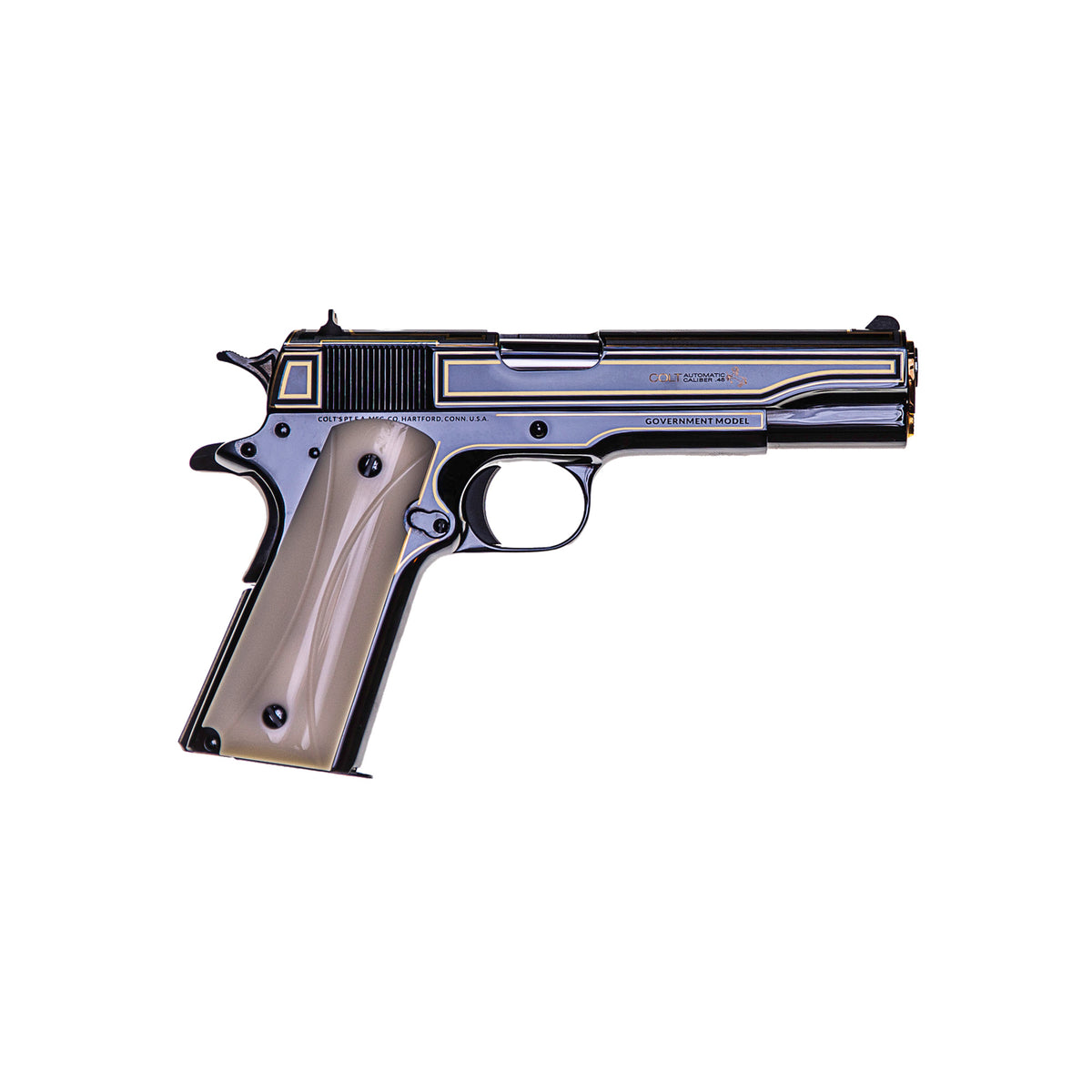 RAYMOND J WIELGUS 45ACP BL/ENG