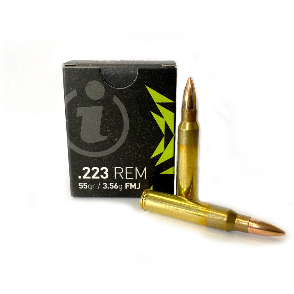 Igman .223 Remington  55gr FMJ Range Ammunition