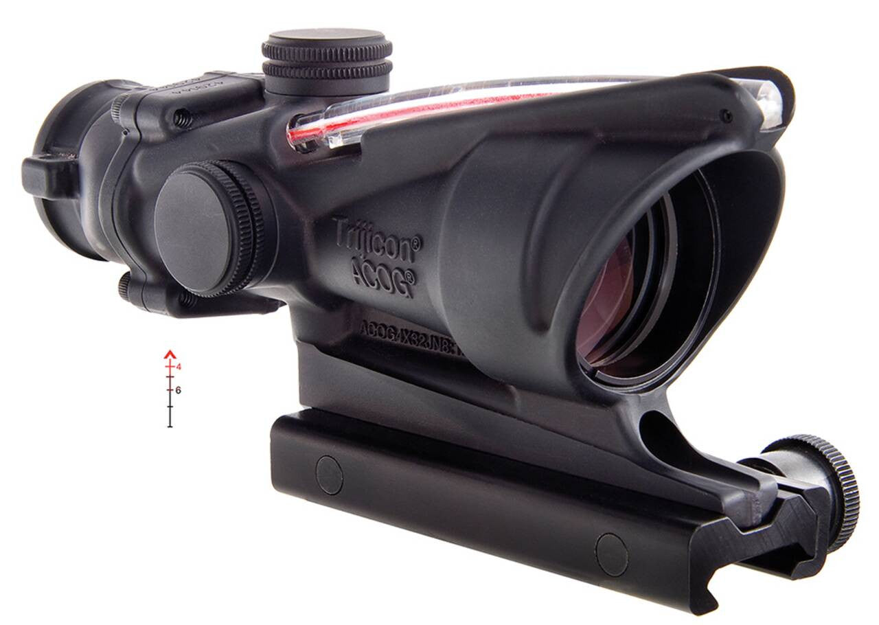 Trijicon ACOG 4x32mm Red Chevron .223 Riflescope