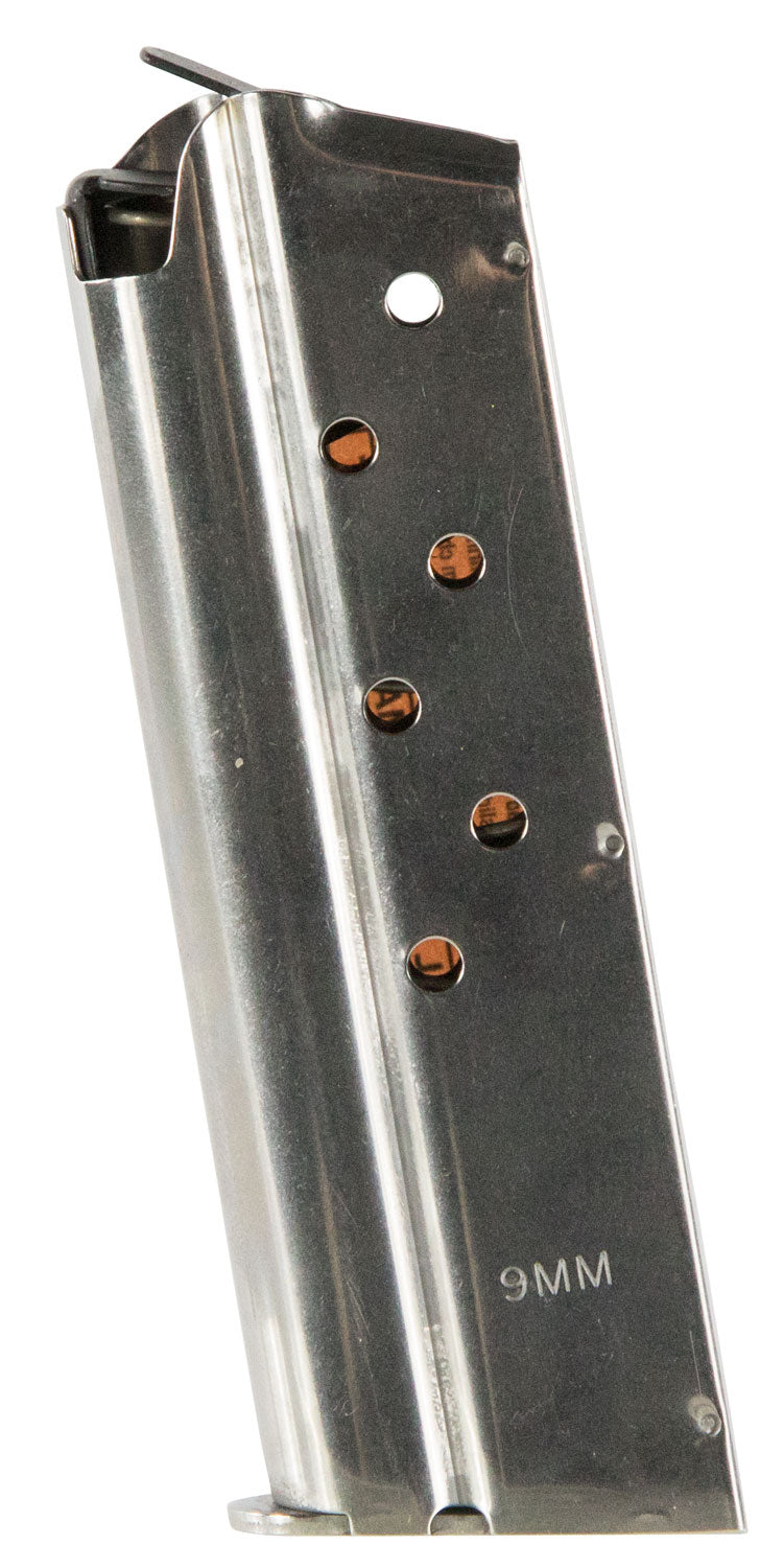 Ruger 90652 SR1911 Officer Pistol Magazine 9mm Luger 7 Round Stainless