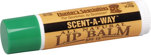 Hunter's Specialties Scent-A-Way Max SPF 30 Lip Balm Twin Pack