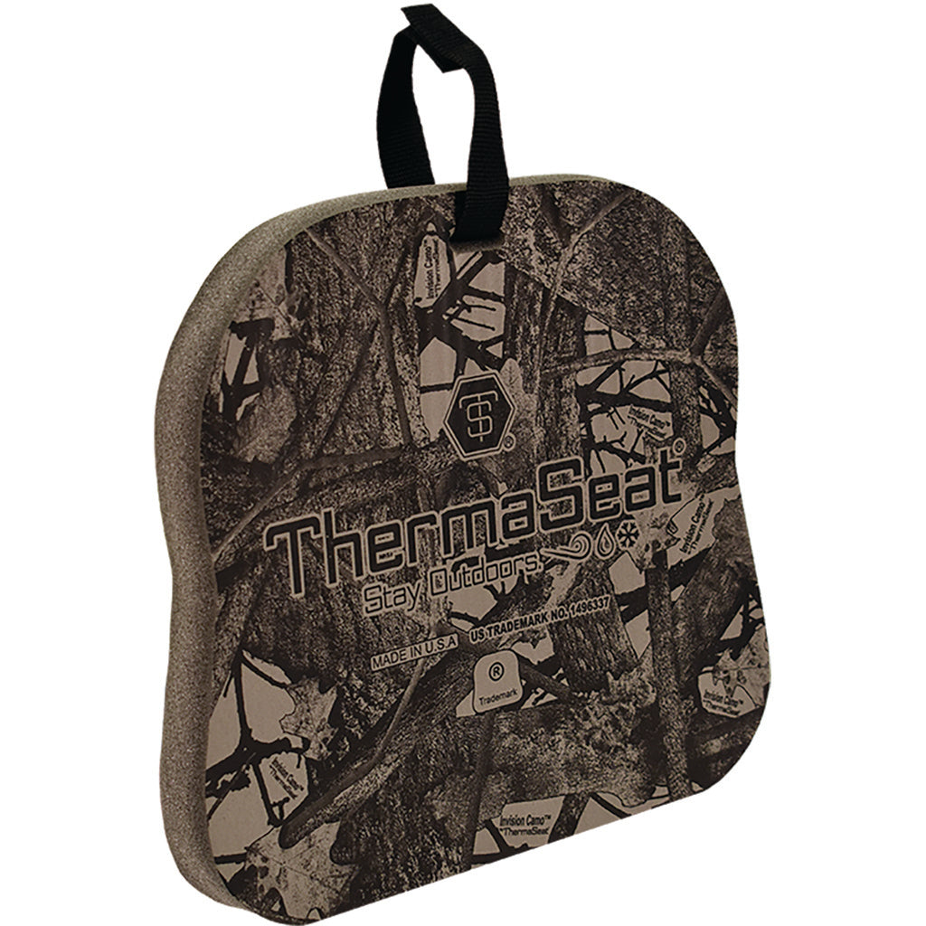 Therm-A-Seat Traditional Grey Seat Cushion 1.5 in. with Velcro Strap