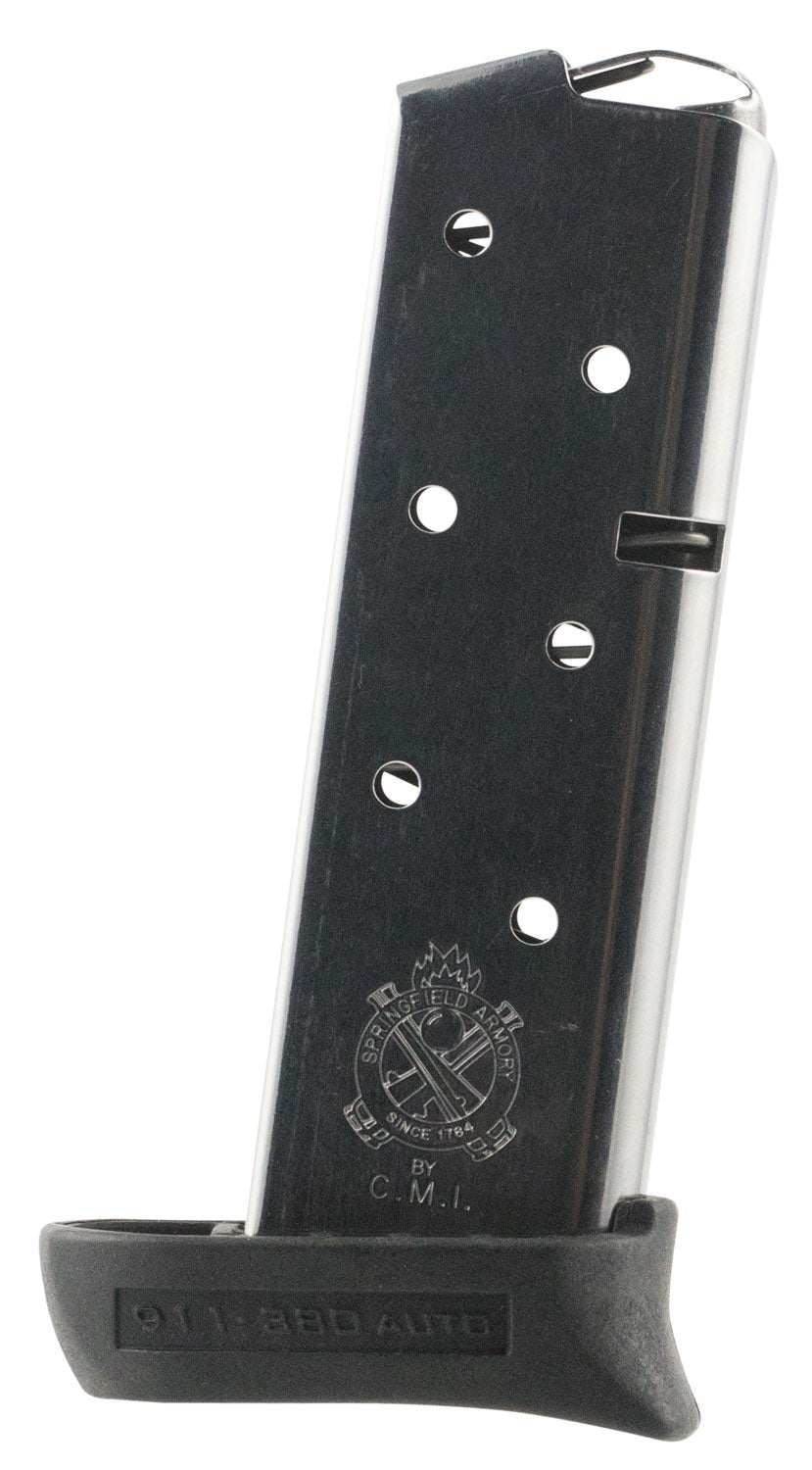 Springfield Armory 911 7rd 380 ACP Stainless Steel Pistol Magazine