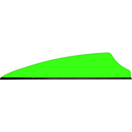 Q2i Fusion X-II SL 2.1 in. Neon Green Vanes Pack of 100