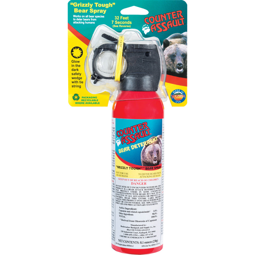 Counter Assault Bear Deterrent 8.1oz. Capsicum Spray