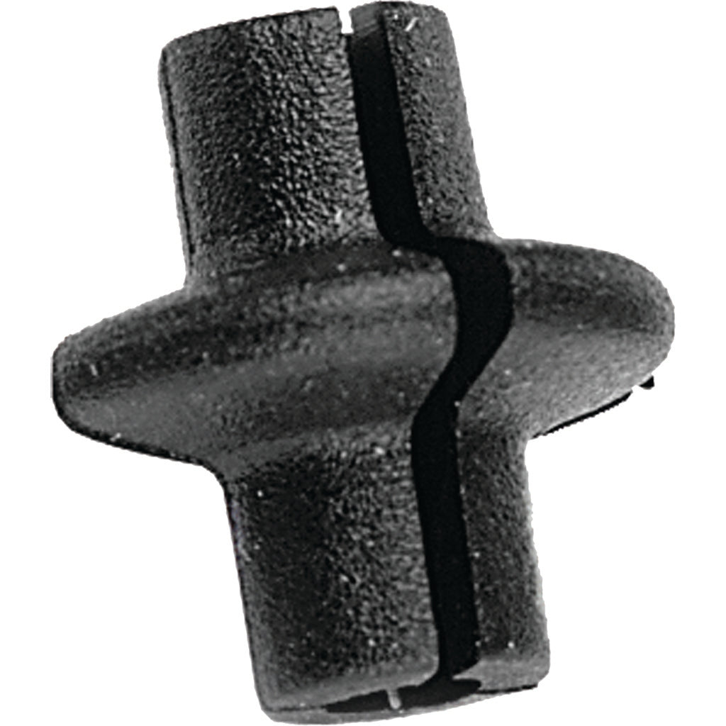 Pine Ridge Black Slotted Kisser Button for Bow Strings 25 pk.