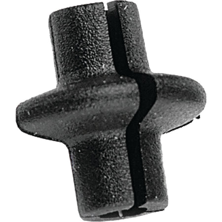 Pine Ridge Black Slotted Kisser Button for Bow Strings 25 pk.