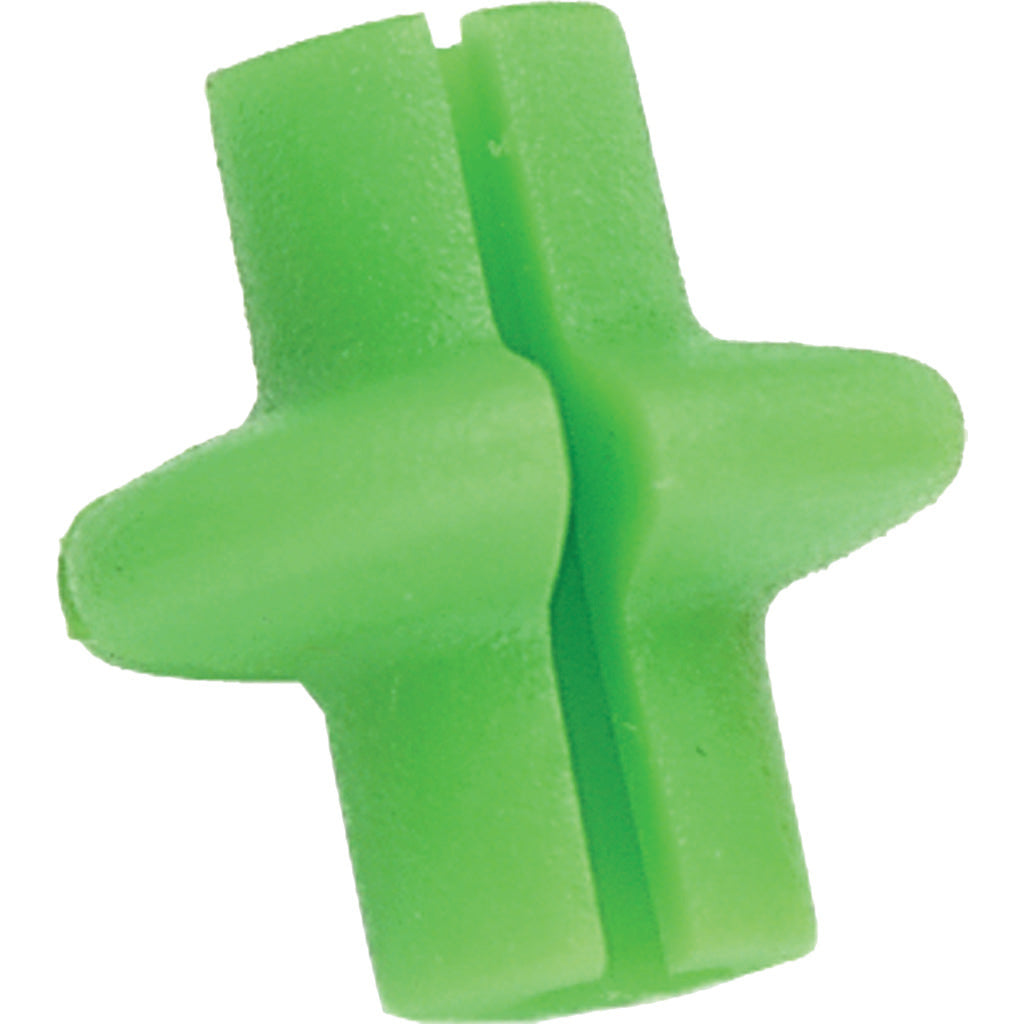 Pine Ridge Green Slotted Kisser Button for Bow Strings 25 pk.
