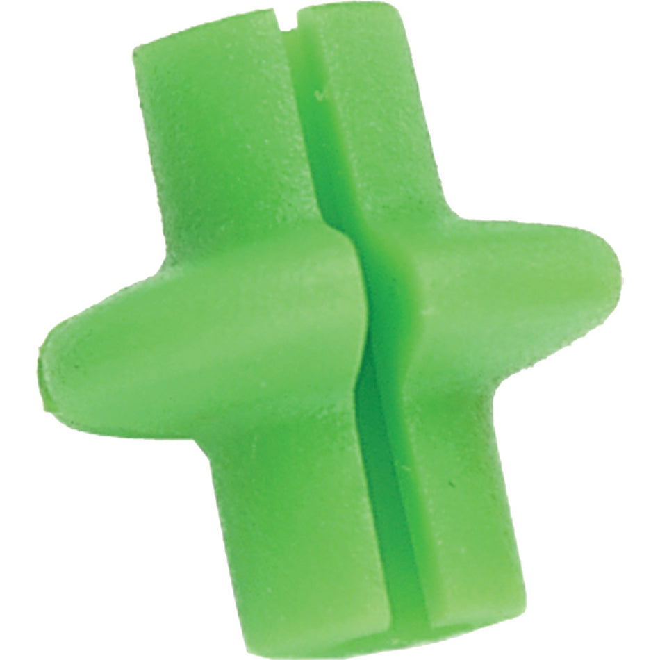 Pine Ridge Green Slotted Kisser Button for Bow Strings 25 pk.