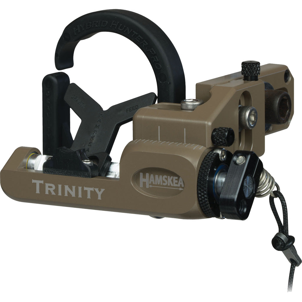 Hamskea Trinity Hunter Micro Arrow Rest Coyote Right Hand