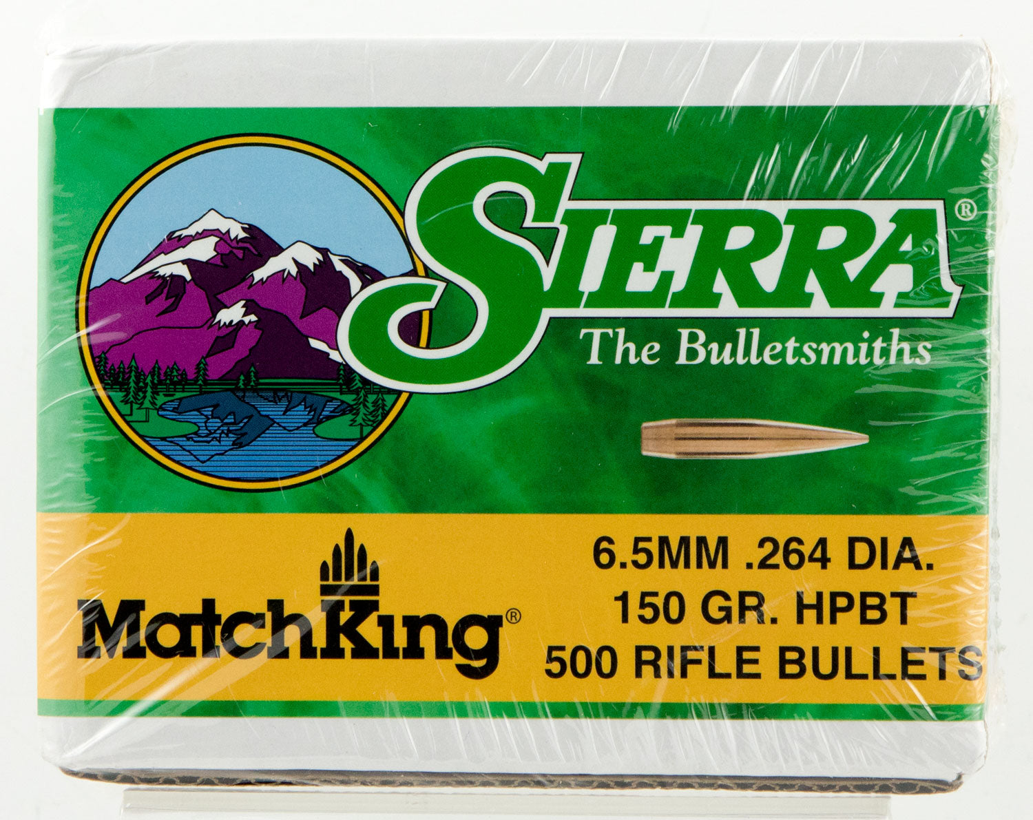 Sierra 1755C MatchKing 6.5 Creedmoor 150 Grain HPBT Bullets 500/Box