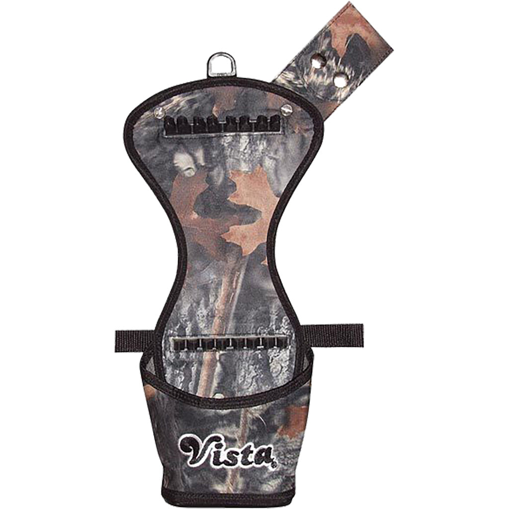 Vista Predator Camouflage Broadhead Side Quiver Holds 4 Arrows