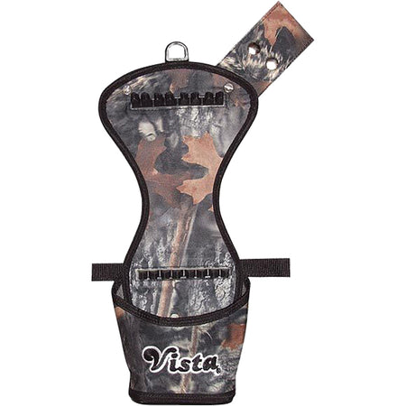 Vista Predator Camouflage Broadhead Side Quiver Holds 4 Arrows