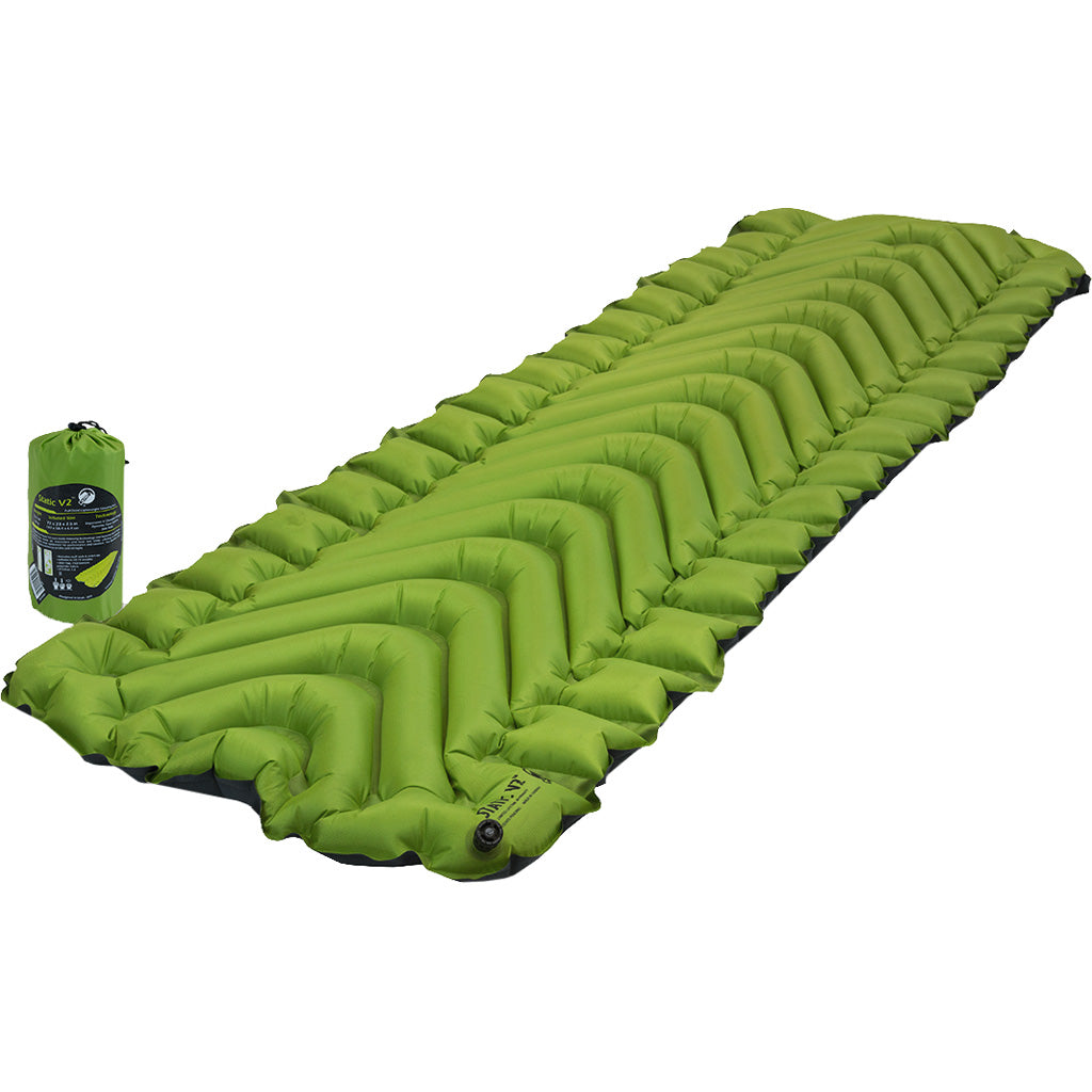 Klymit Static V2 Air Sleep Pad Light Green
