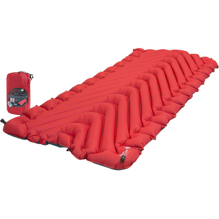 Klymit Insulated Static V Luxe Air Sleep Pad Red