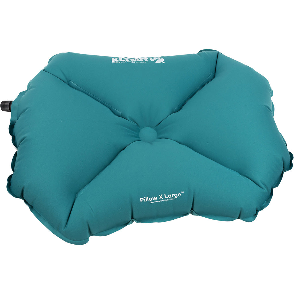 Klymit X Large Inflatable Backpacking Pillow Teal
