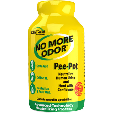 Scent Relief Pee Pot No More Odor Human Urine Neutralizer