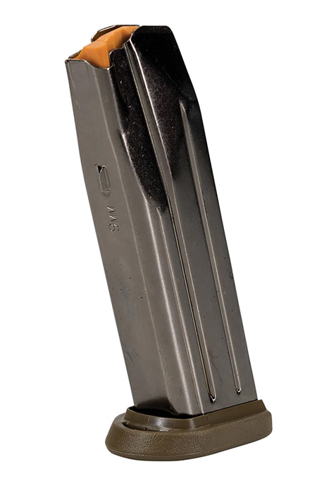 FN FNS Compact Spare 17rd 9mm Luger Magazine FDE Base Pad Steel