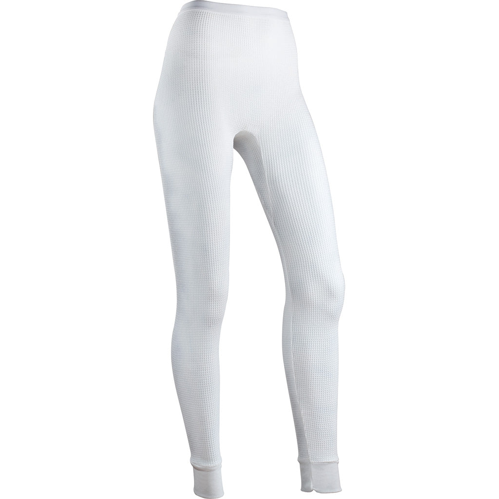 Indera Traditional Thermal Long John Bottom Women's White Small