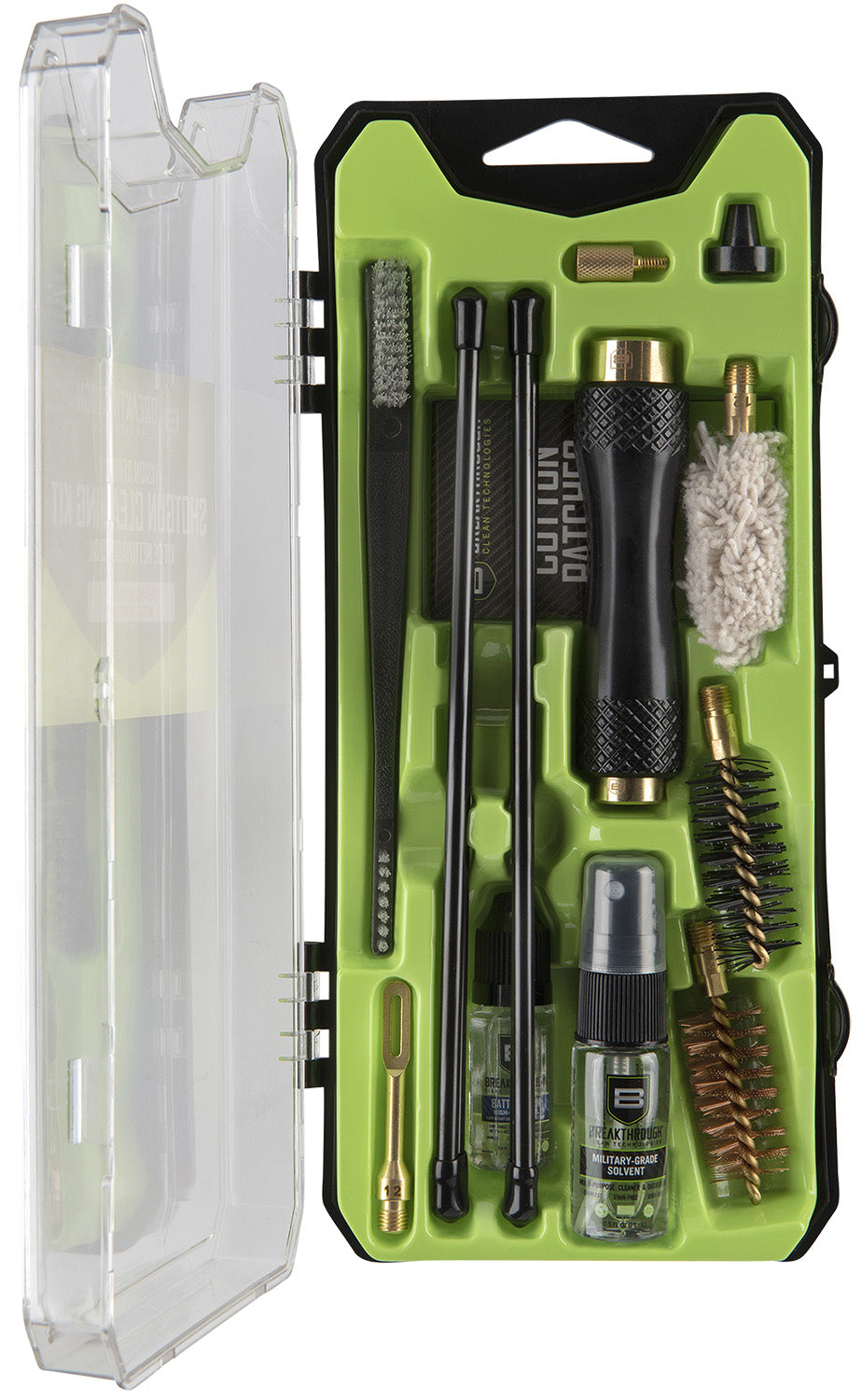 Breakthrough Clean BTCCC12G 12 Gauge Shotgun Vision Series Cleaning Kit 15 Pieces