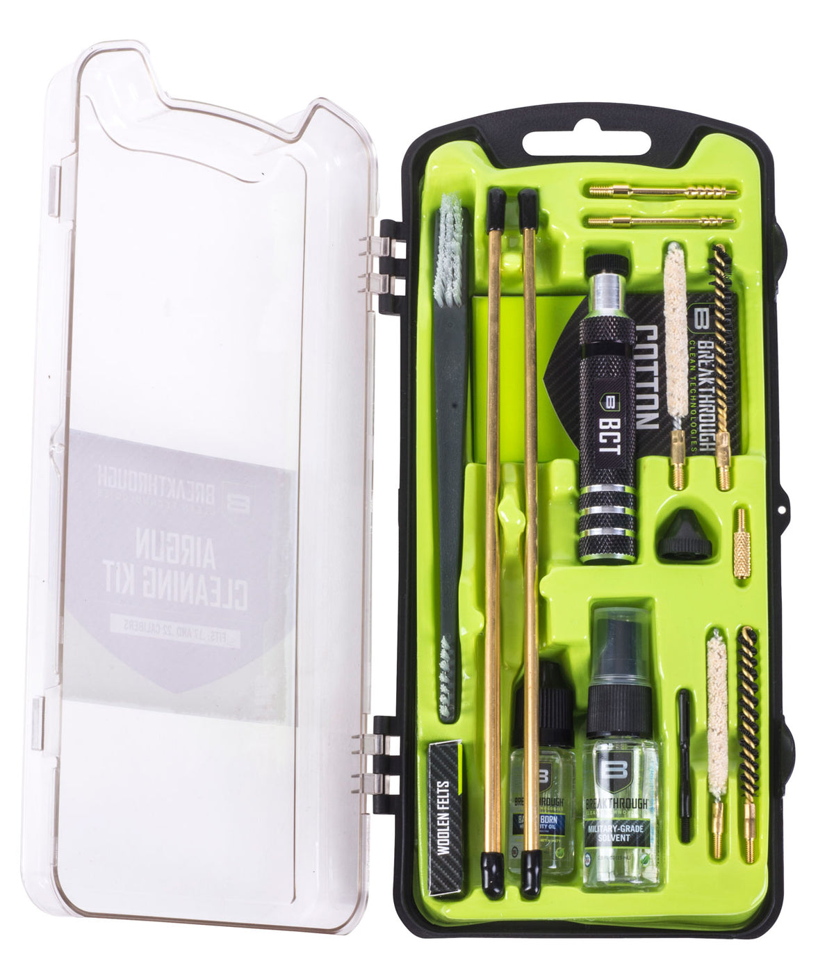 Breakthrough Clean BTCCCAG Rimfire & Airgun Vision Series Cleaning Kit 19 Pieces