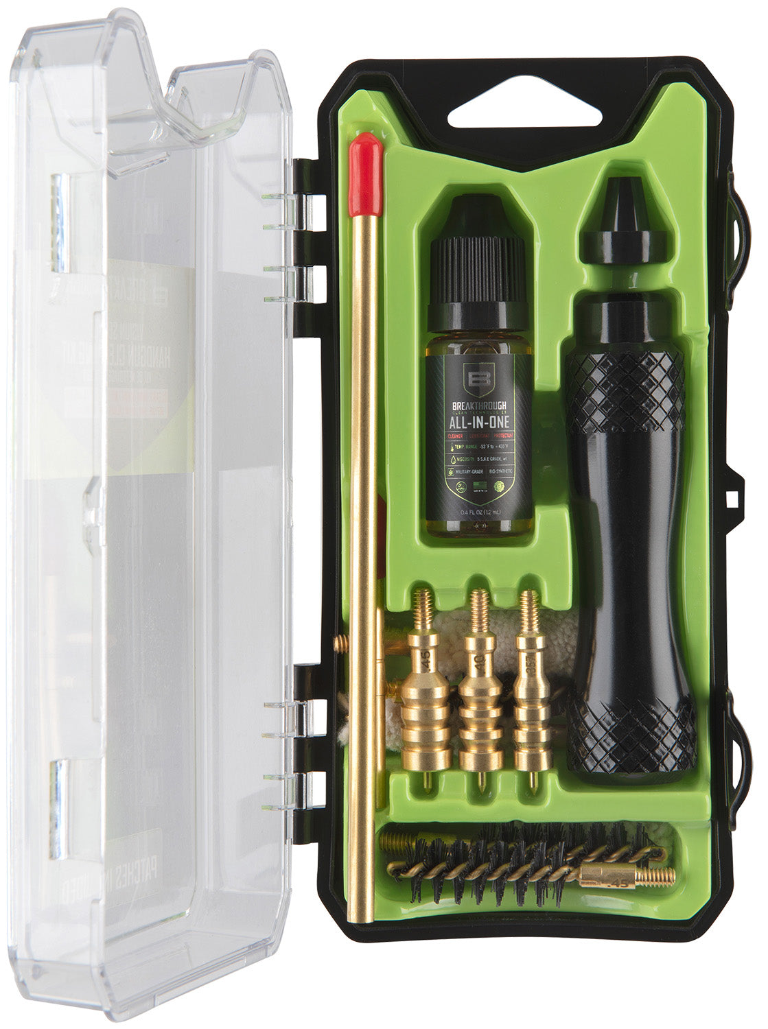 Breakthrough Clean Vision Series Compact Handgun Cleaning Kit 15-Piece